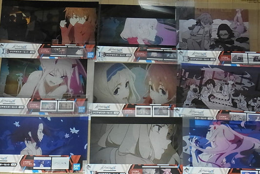 Darling in the Franxx Lottery A4 Size Clear Poster 20 pieces Set 