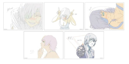 Chainsaw Man Exhibition Event Item Reproduction Key Frame Art Sheet Set Himeno 