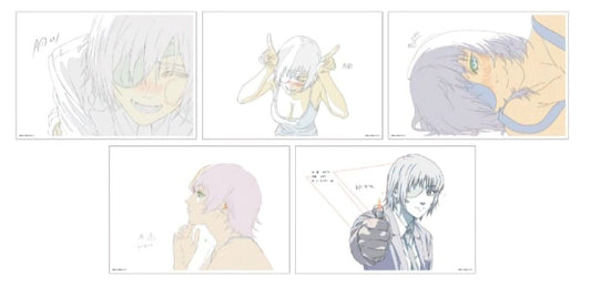 Chainsaw Man Exhibition Event Item Reproduction Key Frame Art Sheet Set Himeno 