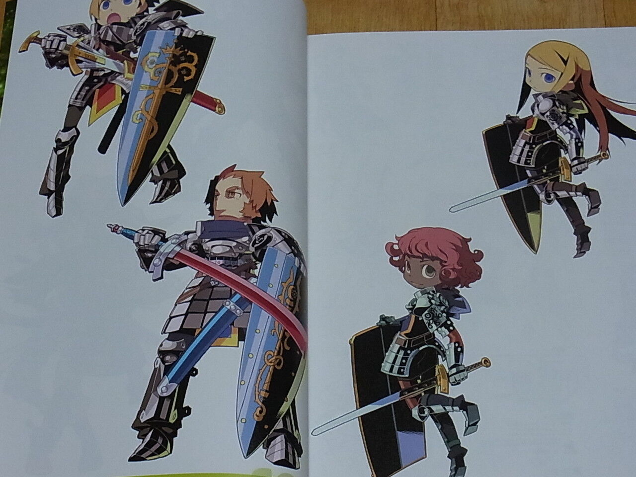 Sekaiju no MeiQ Etrian Odyssey 10th Anniversary Chacter Art Book 240page 