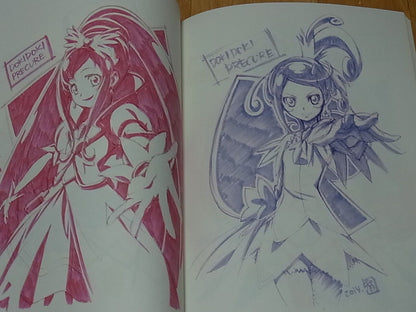 Satoshi Koike Anime Illustration Works Noragami Soul Eater Sailor Moon Precure 