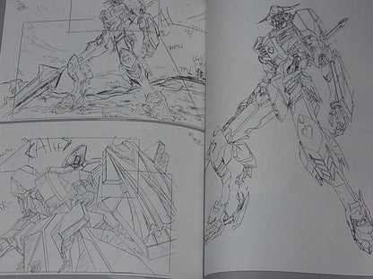 Masami Obari Robot Animation Art Work Book Gundam Key Frame Art 