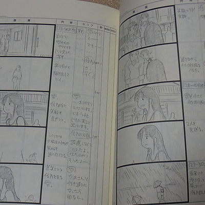 Mamoru Hosoda Wolf Children Story Board Complete Book 496page 