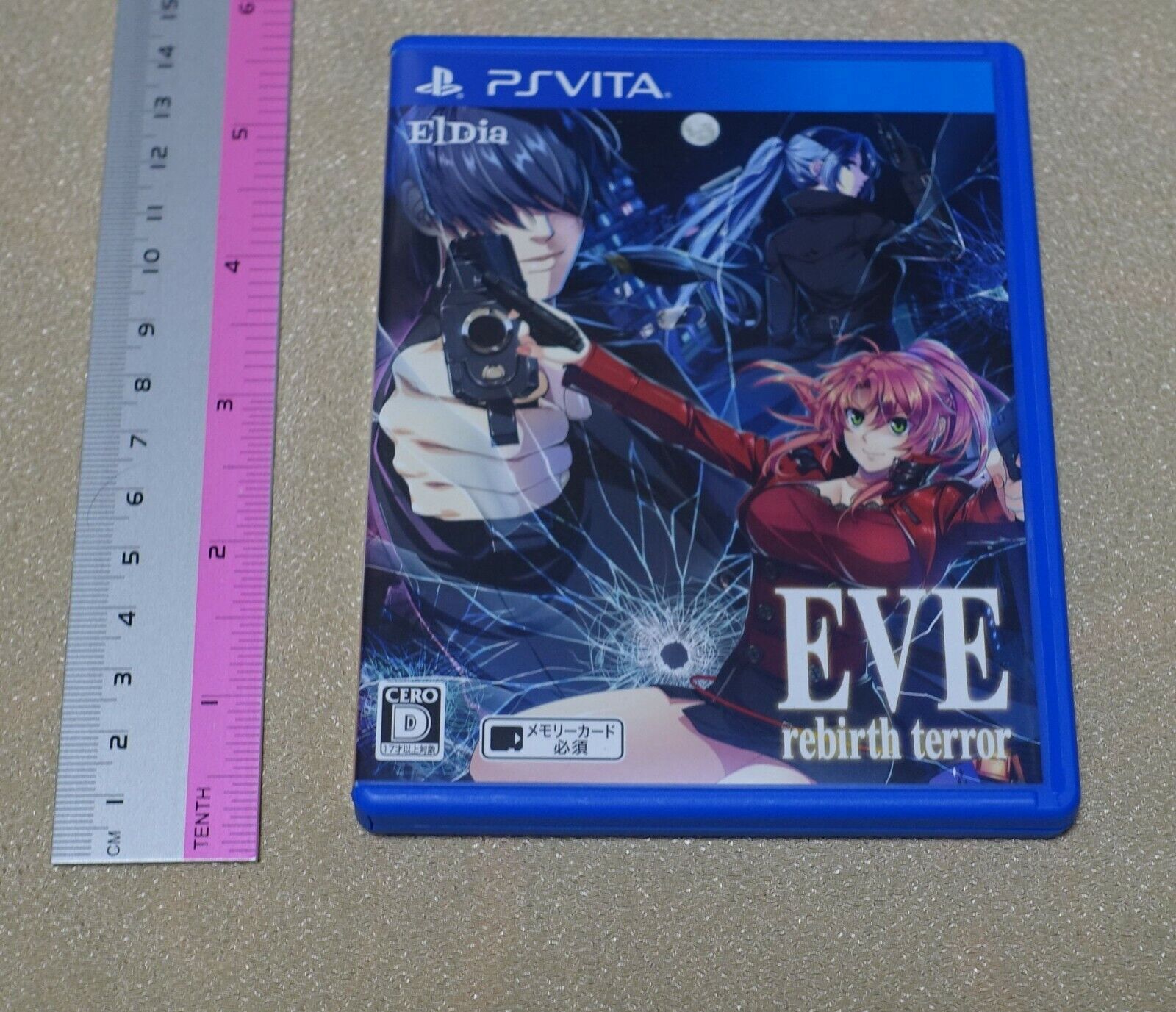 PS VITA EVE rebirth terror Import From Japan 