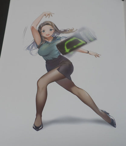 Doushima Shobo Original Girls in Office Color Art Book vol.4 