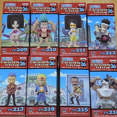 ONE PIECE WORLD COLLECTABLE FIGURE Vol.26 COMPLETE SET 