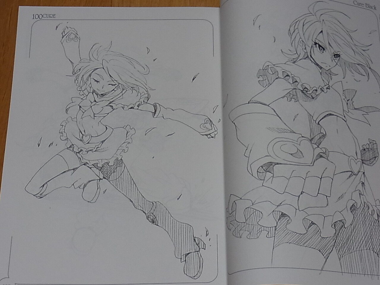 EUNOS Precure Fan Art Book 100 CURE vol.9 Cure Black 106page Pre Cure 