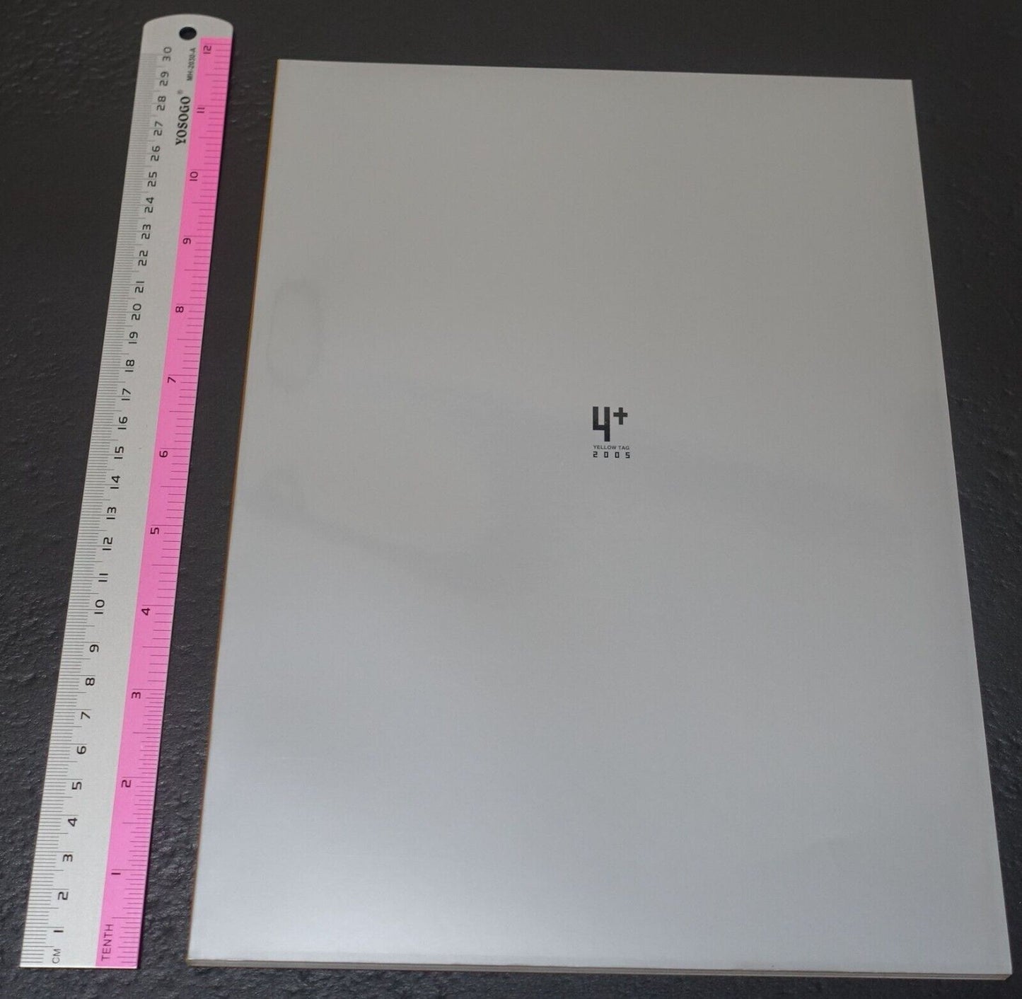 Ugetsu Hakua yellow tag Art Book GLYPHGRAM 