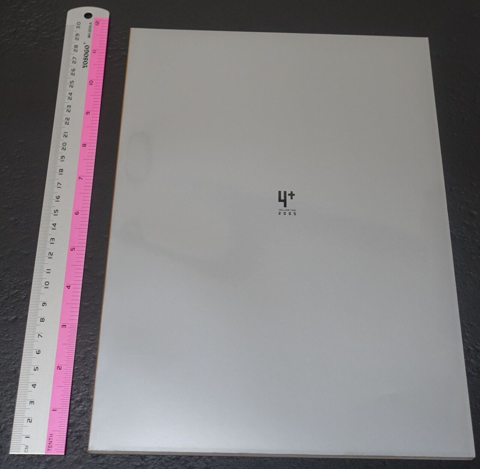 Ugetsu Hakua yellow tag Art Book GLYPHGRAM 