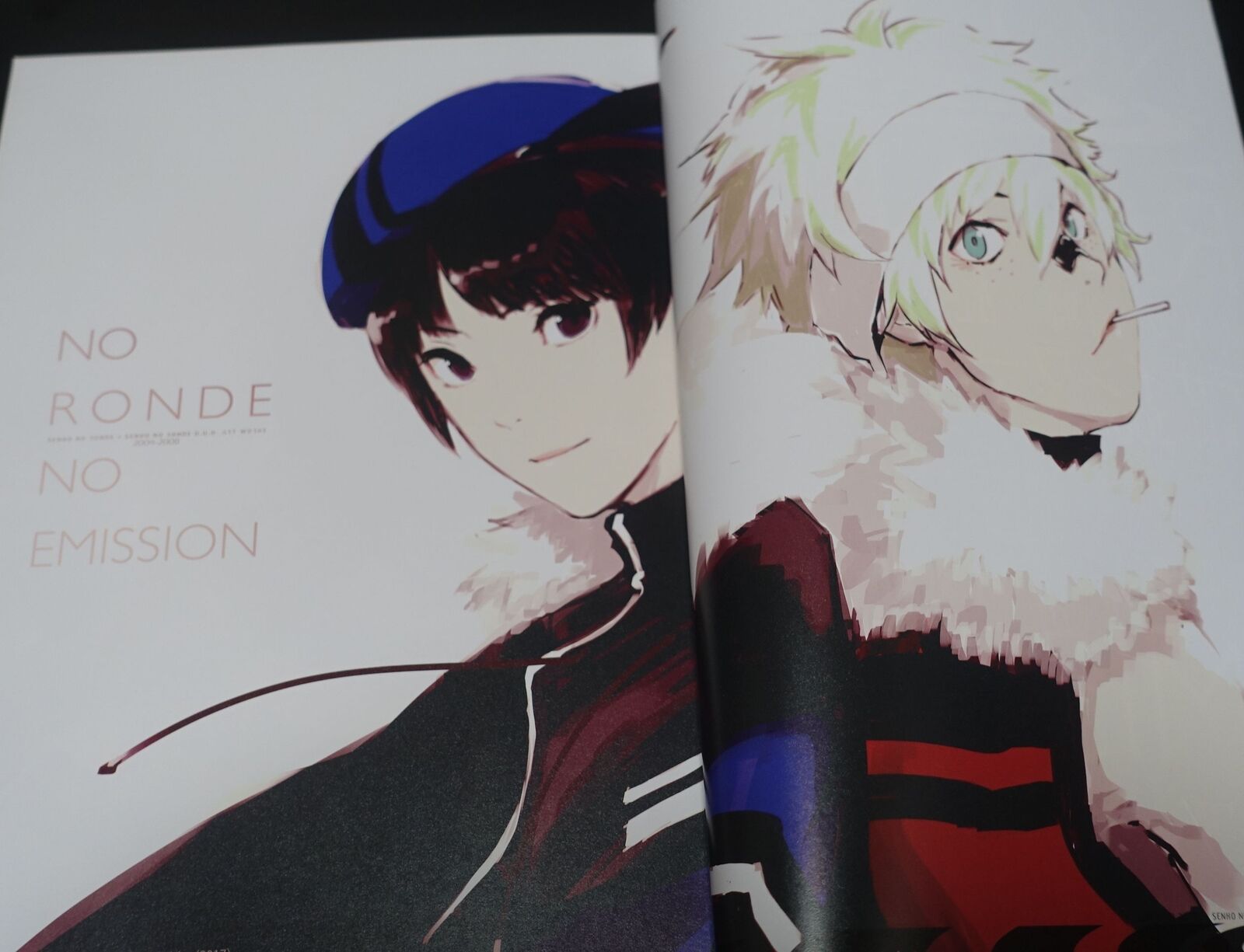 Chocolate Shop WarTech Senko no Ronde Design Art Work Book No Ronde No Emission 