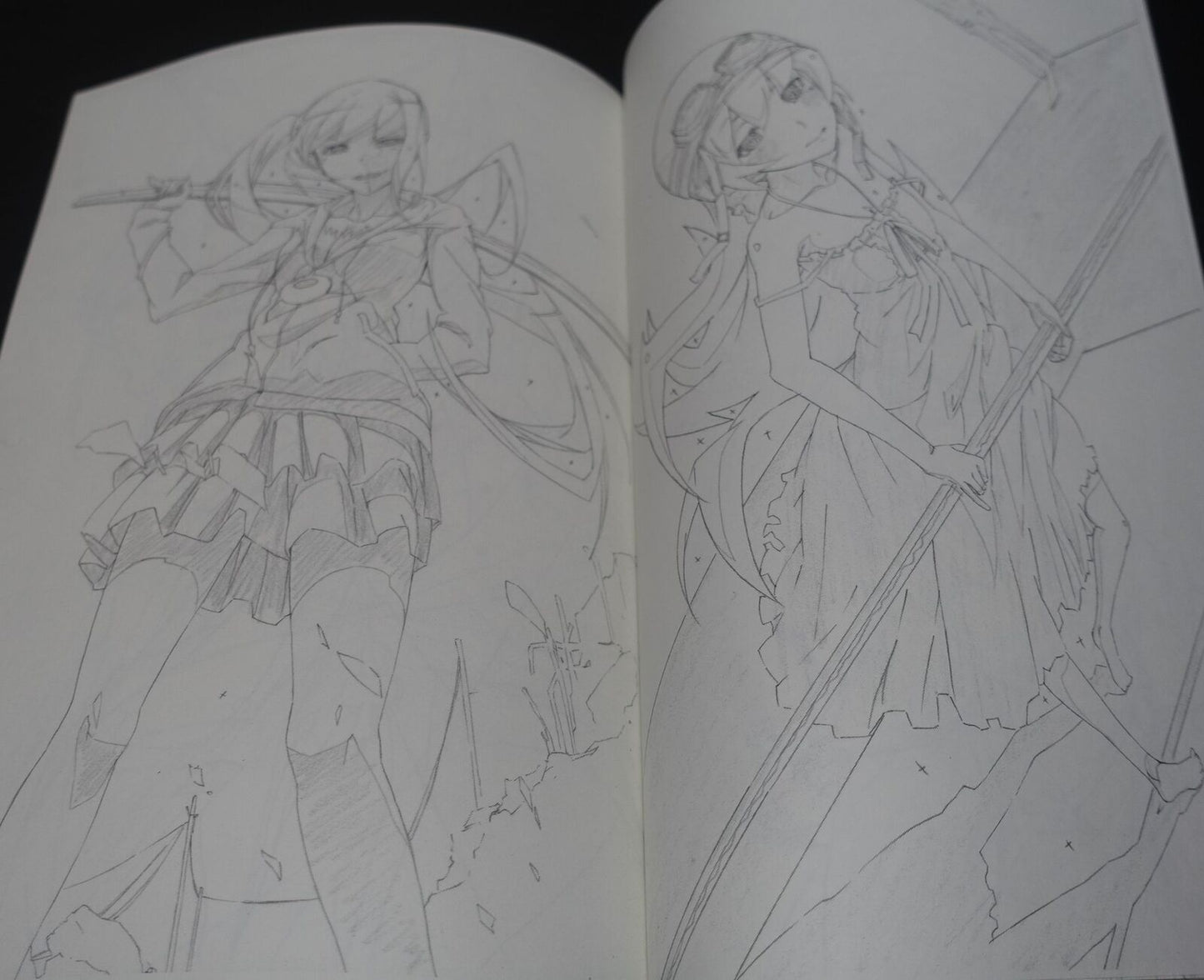 Yataneko Bakemonogatari Animation Staff's Fan Art Book 2 Set 