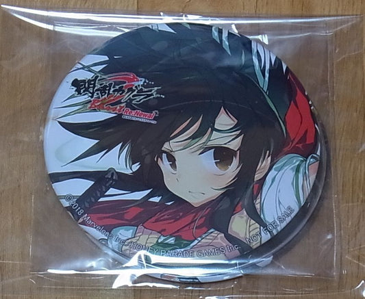 Senran Kagura Burst Re Newal 100 mm Button Badge Asuka & Homura Set 
