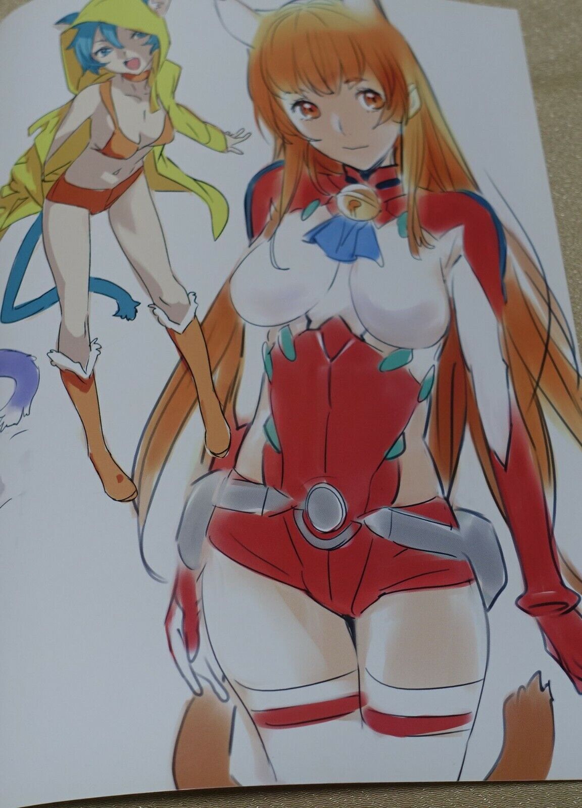 Nisieda Color Fan Art Book Evangelion Asuka etc Rakugaki Bon 