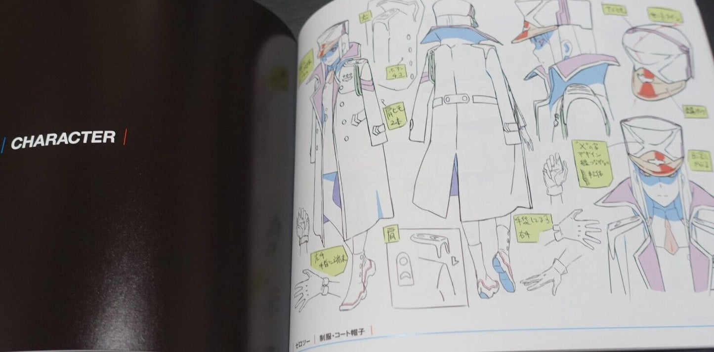Darling in the Franxx Setting Art Book vol.01-03 Set 