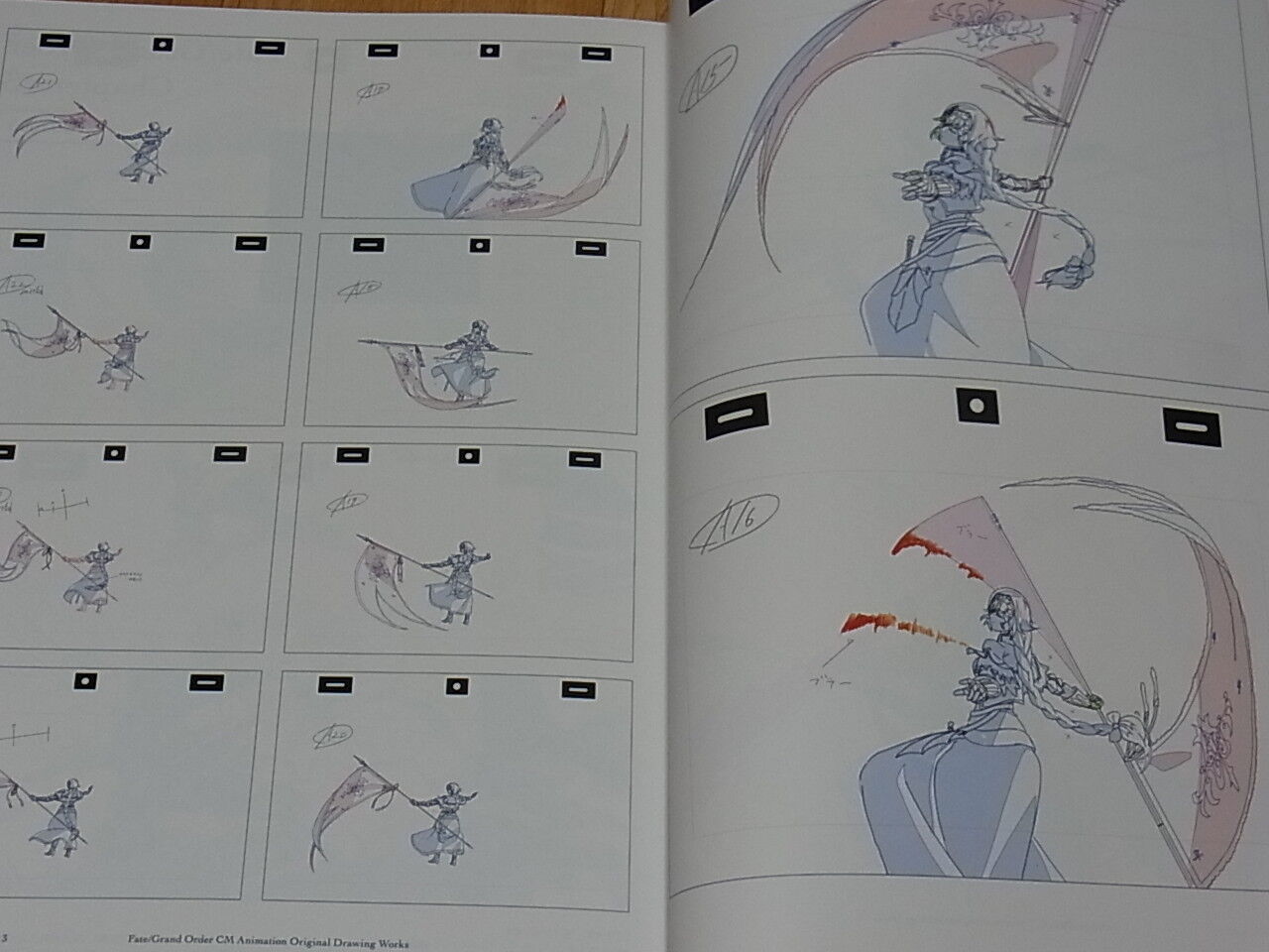 Mayutokage Fate Grand Order CM Animation Original Drawing Works FGO Key Frame 