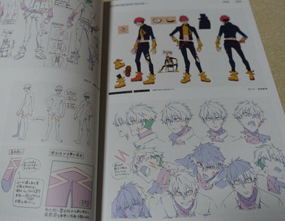 SSSS.DYNAZENON STORY BOARD ART BOOK Vol.1-12 Complete GRIDMAN STORYBOARD 