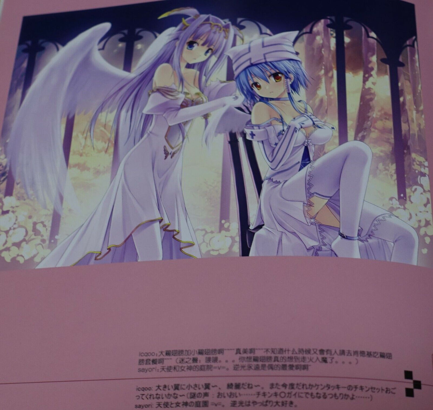 NEKO WORKs Sayori Cat Girls Color Art Book NEKO SOCKs Plus 