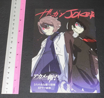 Tetsuya Tashiro Akame ga Kill! Rought Illustration Art Mini Booklet I 8page 
