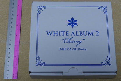 AQUAPLUS WHITE ALBUM2 Music Box & Acrylic Stand Figur Set Kazusa Closing 