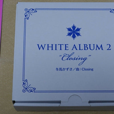 AQUAPLUS WHITE ALBUM2 Music Box & Acrylic Stand Figur Set Kazusa Closing 