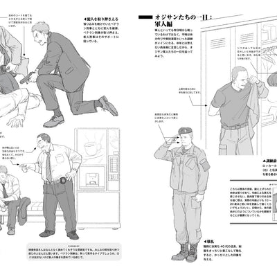 How to draw an old man 