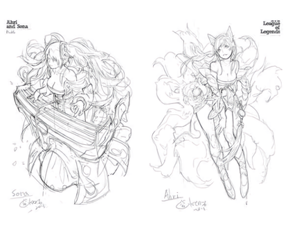 KRENZ Krenz's Artwork SKETCH COLLECTION Art Book 128page 
