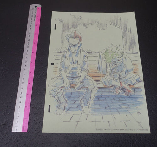 Umakoshi Yoshihiko Print Illustration Art Sheet My Hero Academia 