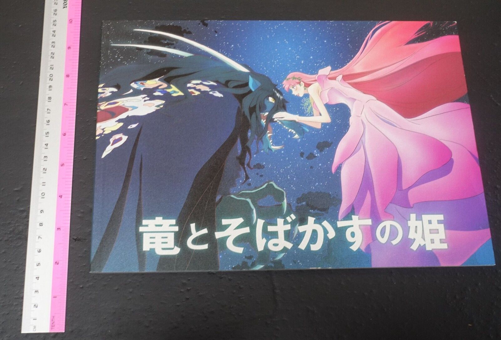 BELLE Ryu to Sobakasu no Hime MOVIE PAMPHLET BROCHURE 