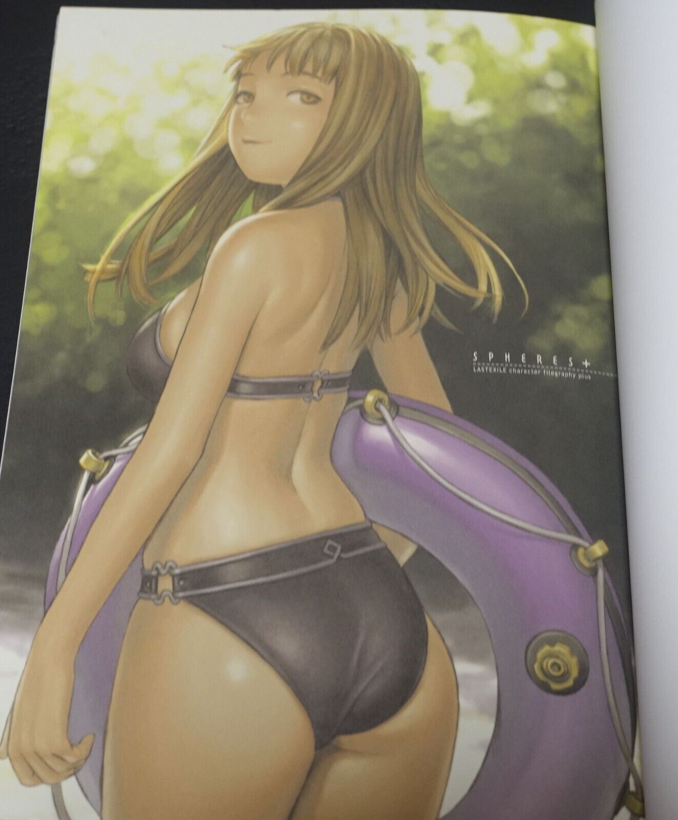 RANGE MURATA LASTEXILE character filegraphy Book set SPHERES PLUS & PLUS PLUS 