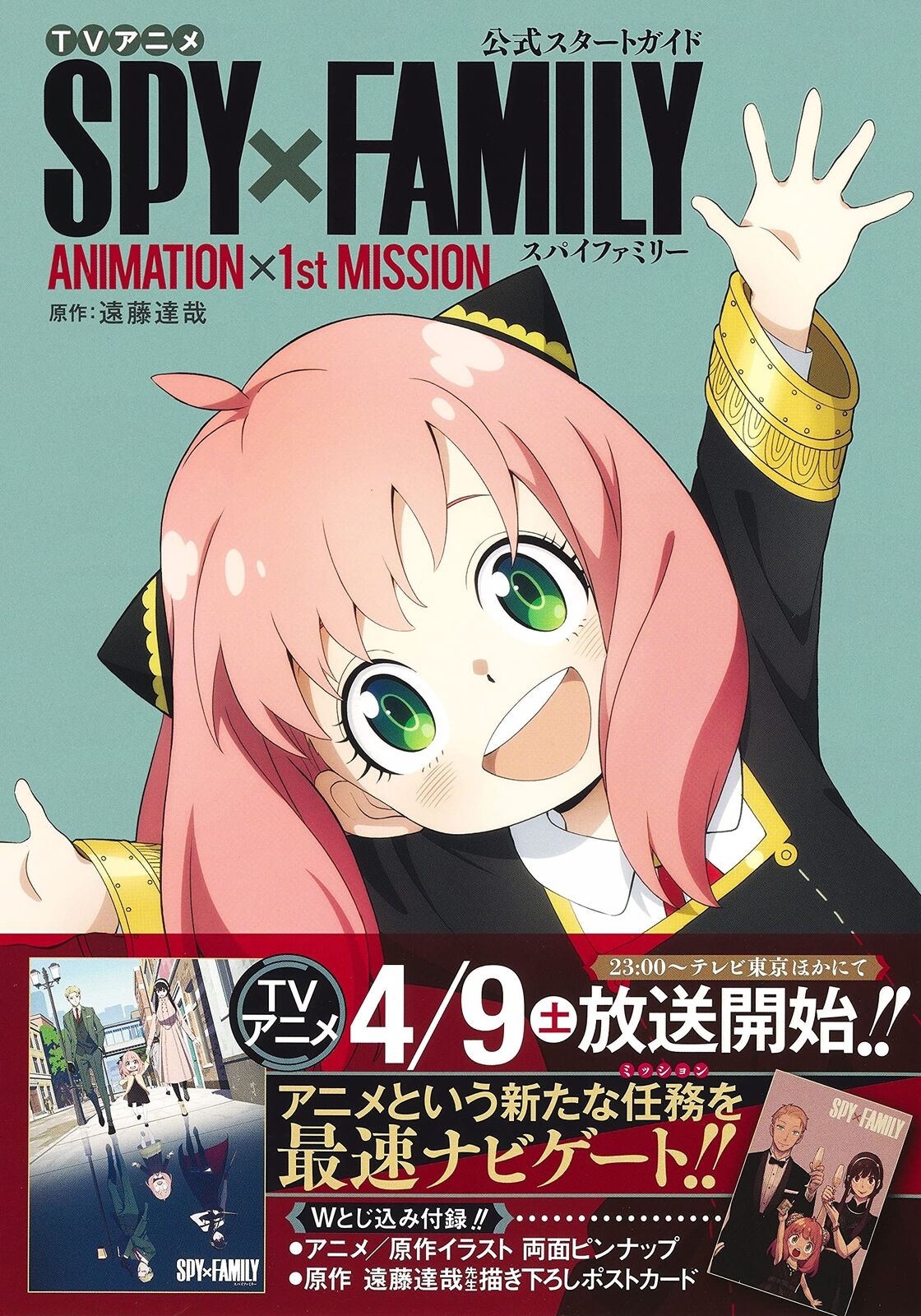 Tatsuya Endo SPY×FAMILY TVanimation official Start Guide ANIMATION×1st MISSION 