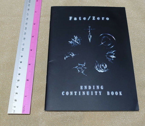 ufotable Fate Zero ENDING CONTINUITY BOOK Story Board Art Book 