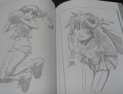 Kazuya Kuroda Animation Character Designer's Art Book Vandread etc Shimahokke4 