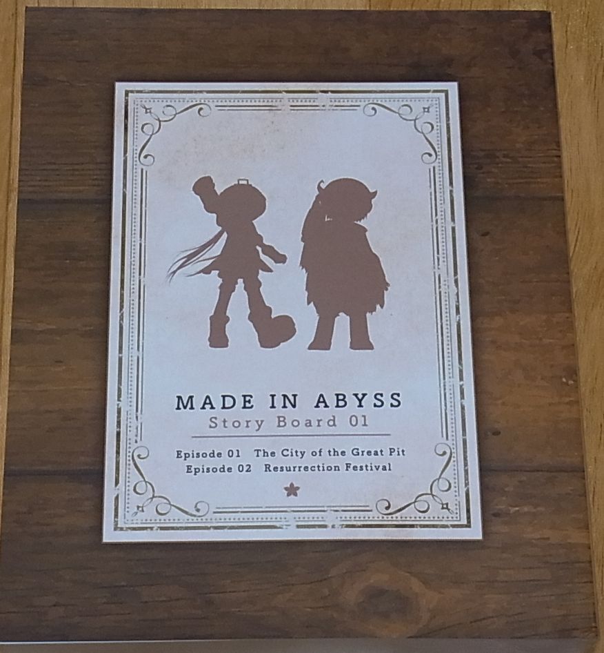 Animation Made in Abyss Story Board Art Book 01 Epi01-02 228page 
