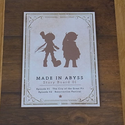 Animation Made in Abyss Story Board Art Book 01 Epi01-02 228page 