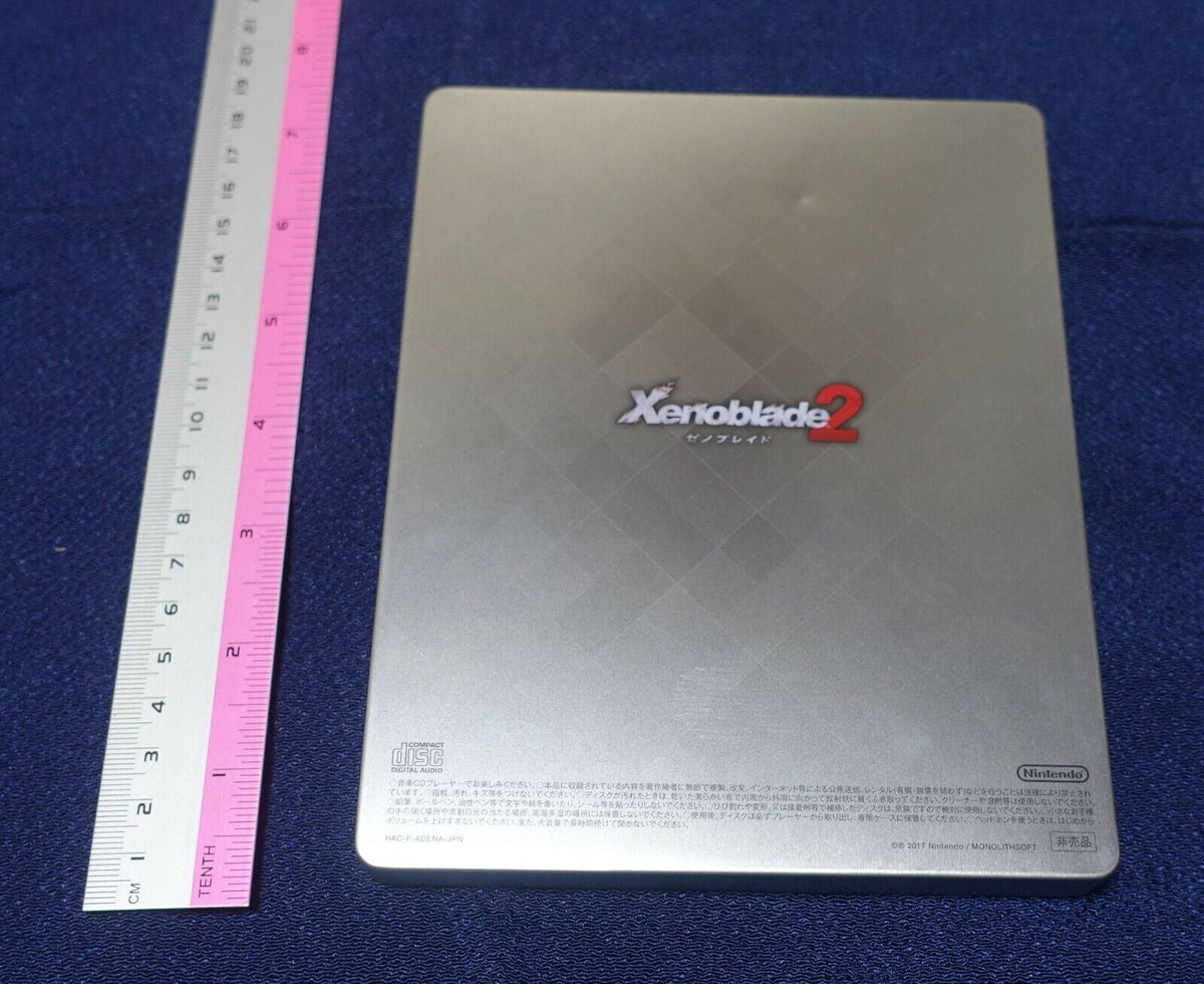 Xenoblade2 Special Sound Track CD & Steelbook Steel Case Xenoblade 2 OST 