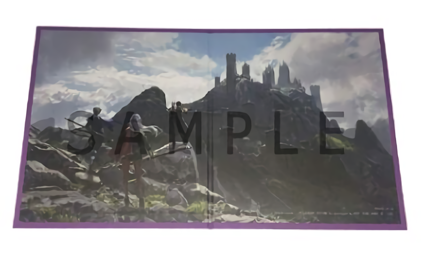 Fire Emblem Three Houses Panorama Art Shikishi Board 