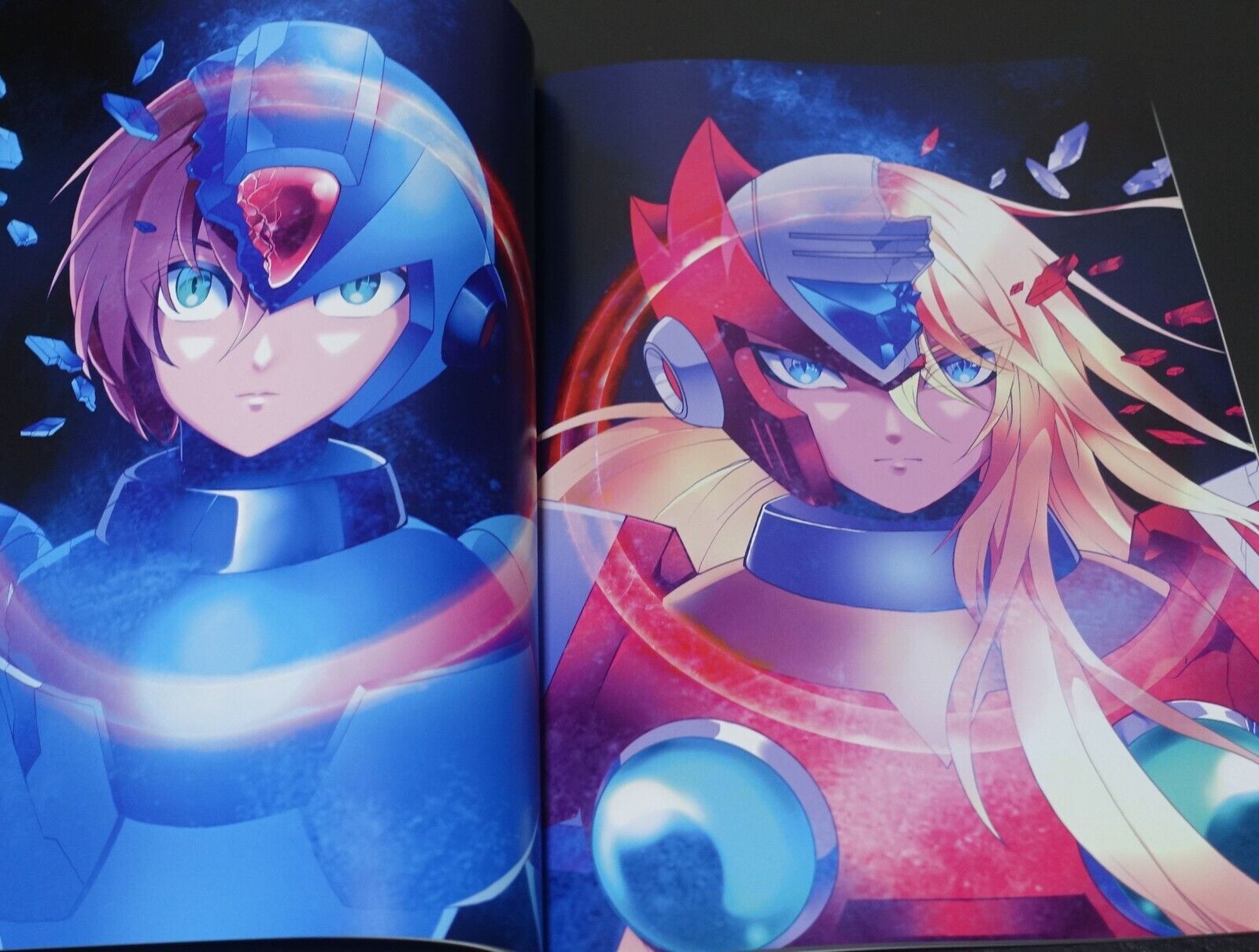GUUTARA GAIA666 MEGAMAN X ZERO EXE Fan Art Book Xanadu Rock Man 