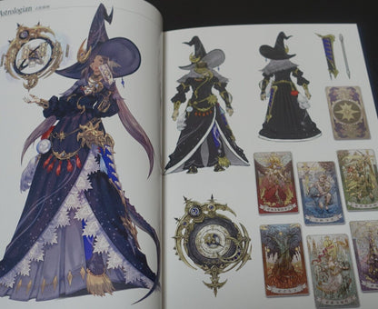 Final Fantasy 14 The Art of Eorzea HEAVENSWARD & STROMBLOOD Art Book Set 