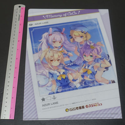 Yostar Azur Lane PVC Art Sheet Clear File TawkeHt 