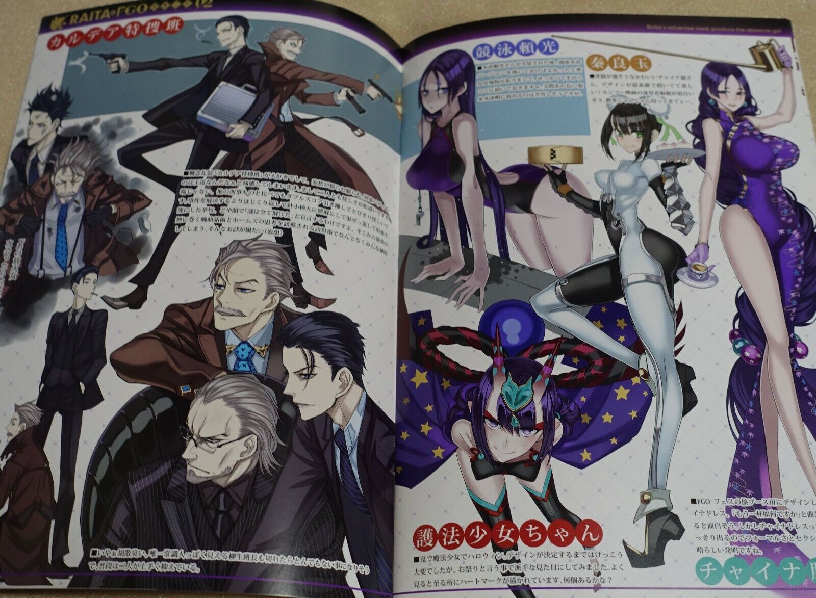 Honjou Raita Fate FGO Designer's Fan Art Book Rakugaki hon Vol.1-2 set Raikou 