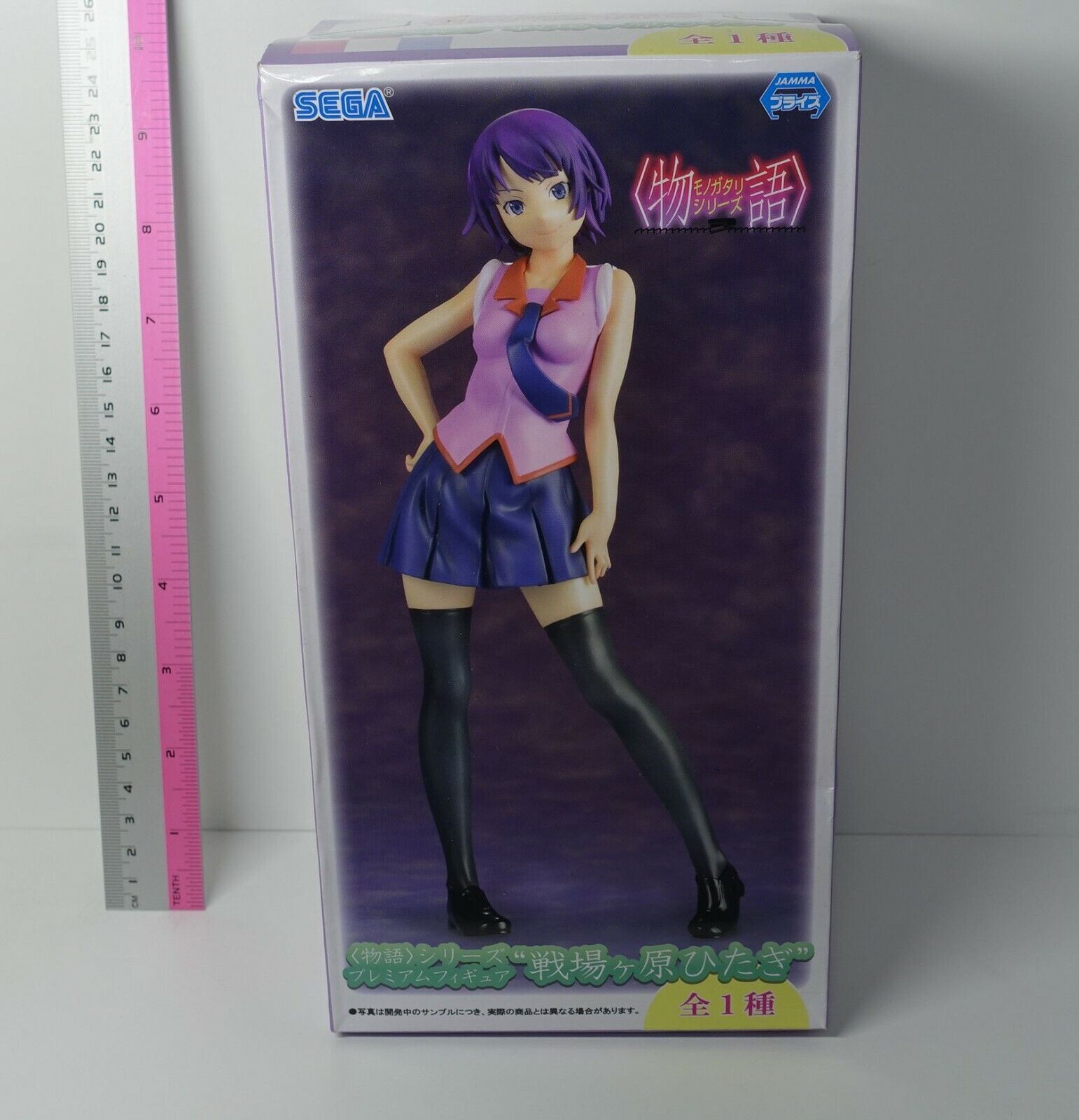 SEGA Bakemonogatari Senjougahara Hitagi Premium Figure Statue 