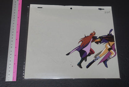 Cel & Raw Key Frame Art The Slayers Rina & Naga B36 Japanese Animation 