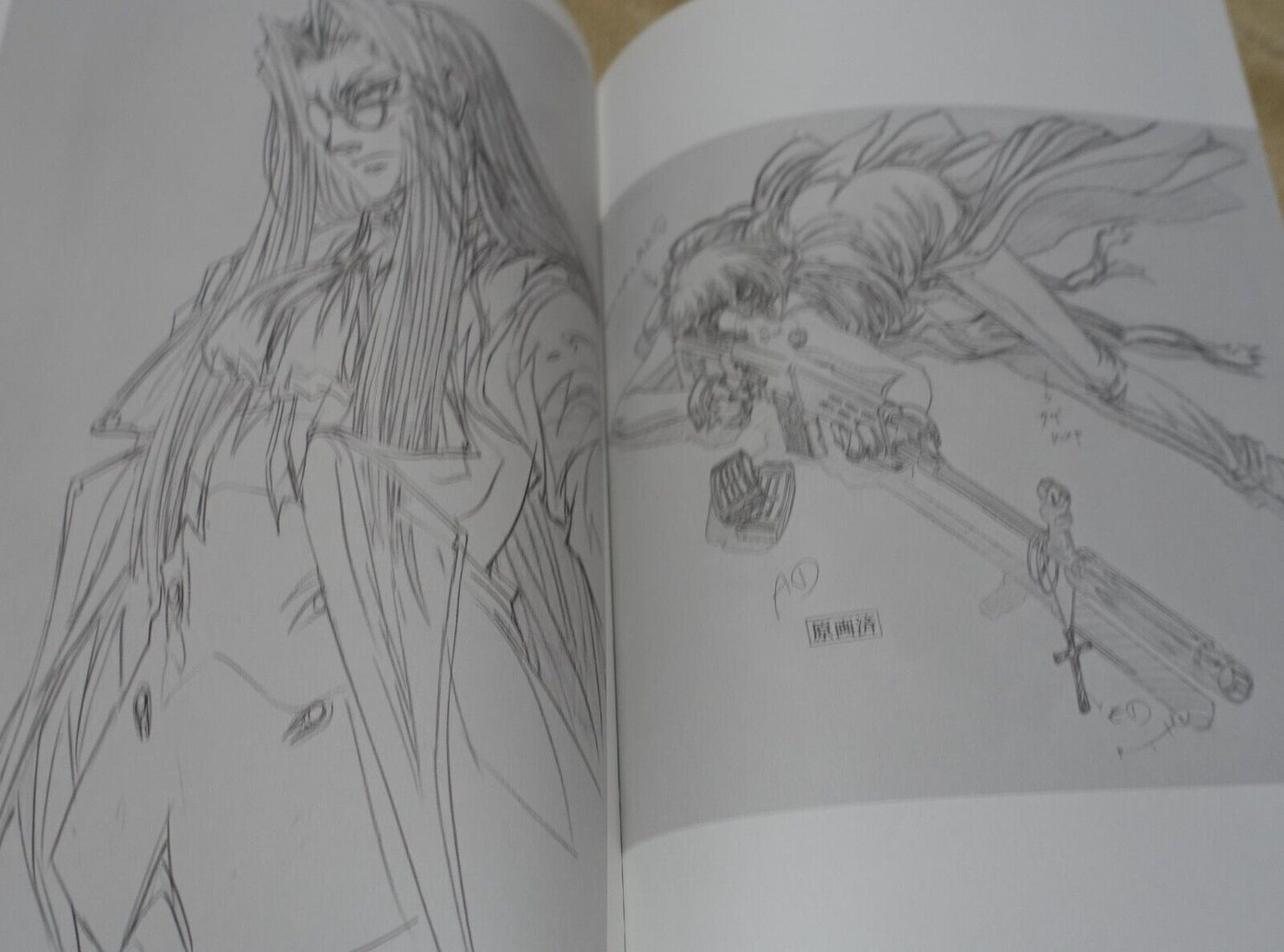 RYOJI NAKAMORI WORKS 2011-2012 HELLSING Key Frame art collection book 