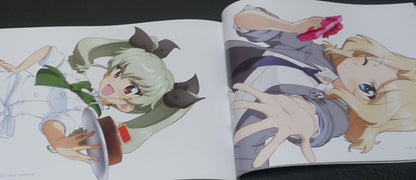 GIRLS und PANZER Characters Official Art Works Sensha-do Shoujo Syashin Syuu 5 