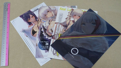 Daiji Armadillo Azur Lane Color Fan Art Book 4 Set 