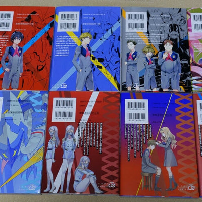 Darling in the Franxx Japanese Comic Book Vol.1-8 Complete Set Kentaro Yabuki 