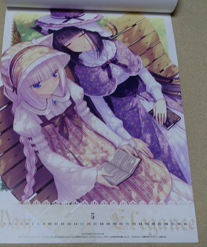 NEKOPARA Vanilla & Chocola 2010 Calendar Art Poster 