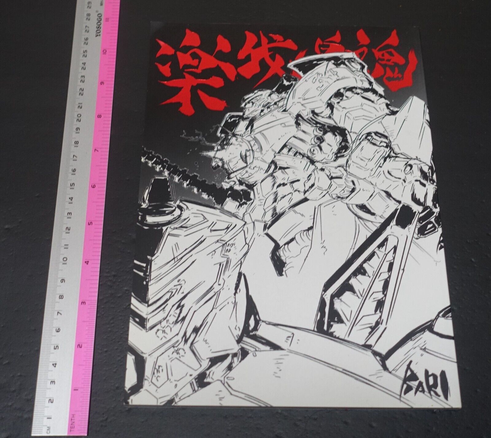 Masami Obari Animation Gundam Build Fighters Key Frame Art Book Rakugaki Damashi 