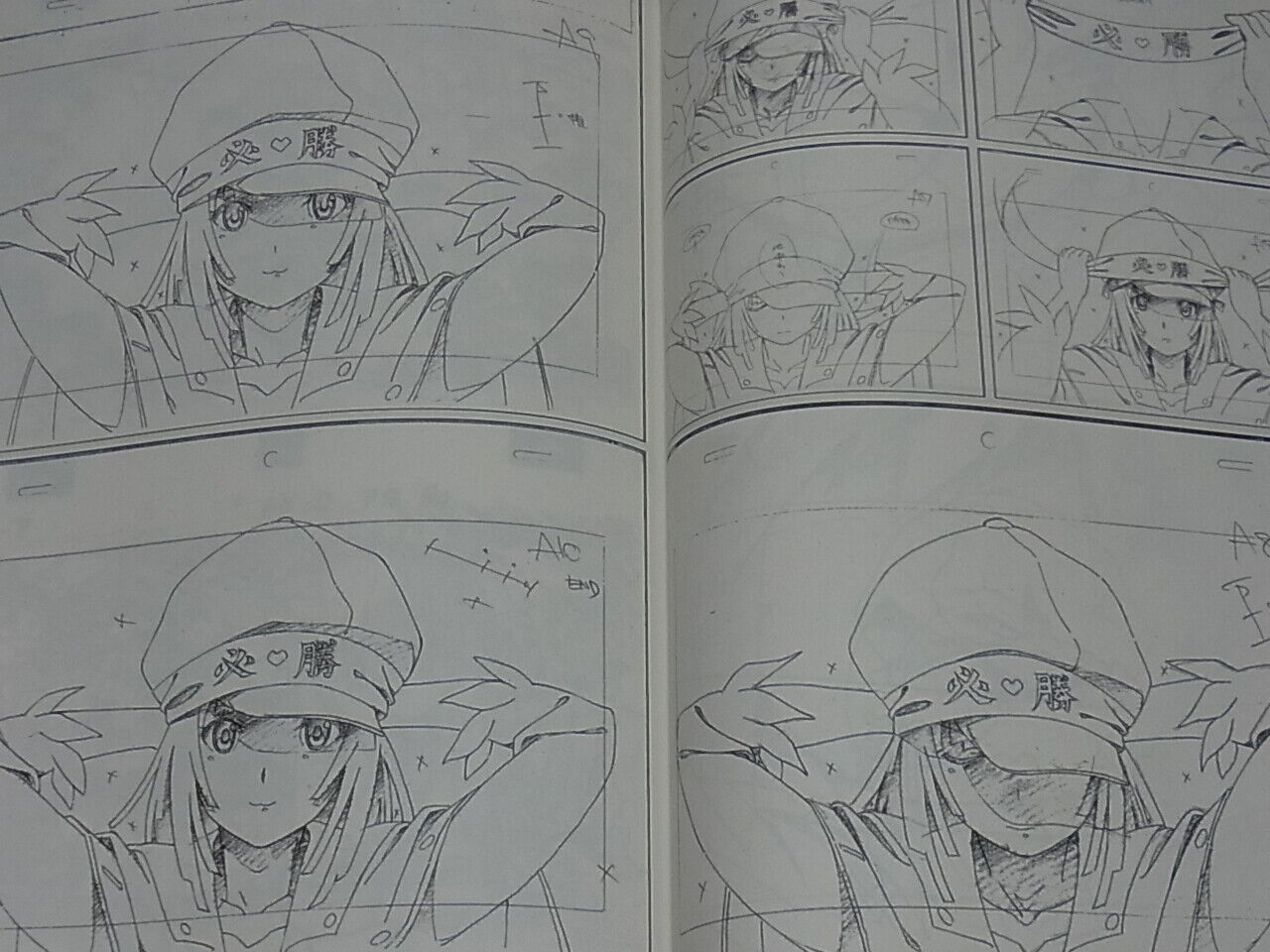 Shingo Fujii Key Frame art work Book Pretty Cure etc ANIME FUURAIBO 2016 SUMMER 