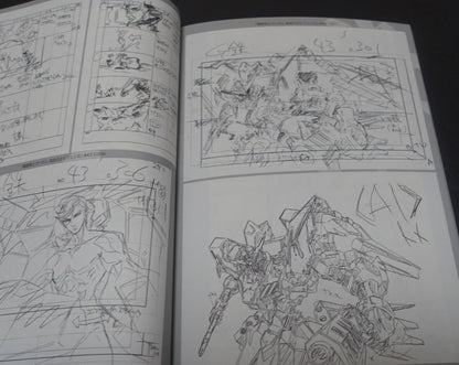 Masami Oobari Gundam Iron-Blooded Orphans Key Frame Art Work Book 3 Set 